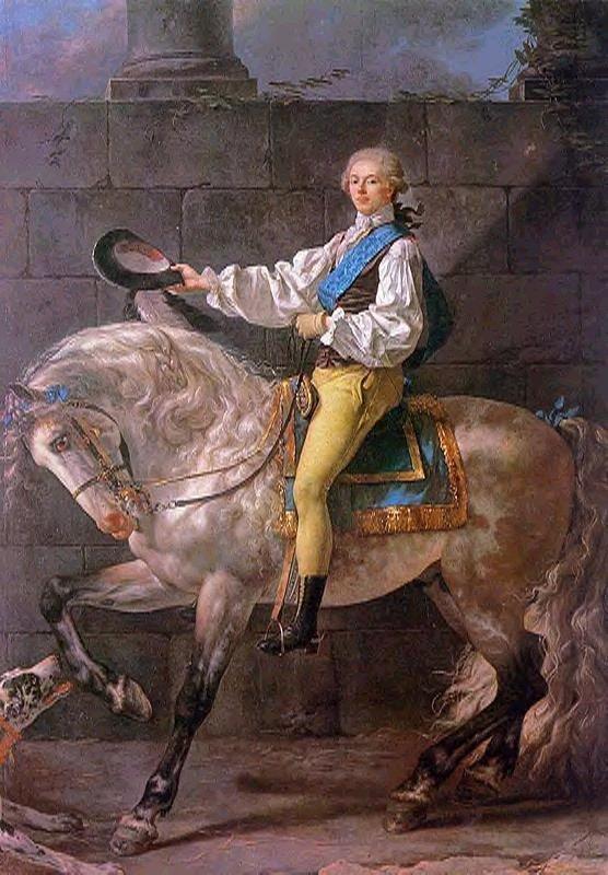 Jacques-Louis David Count Potocki